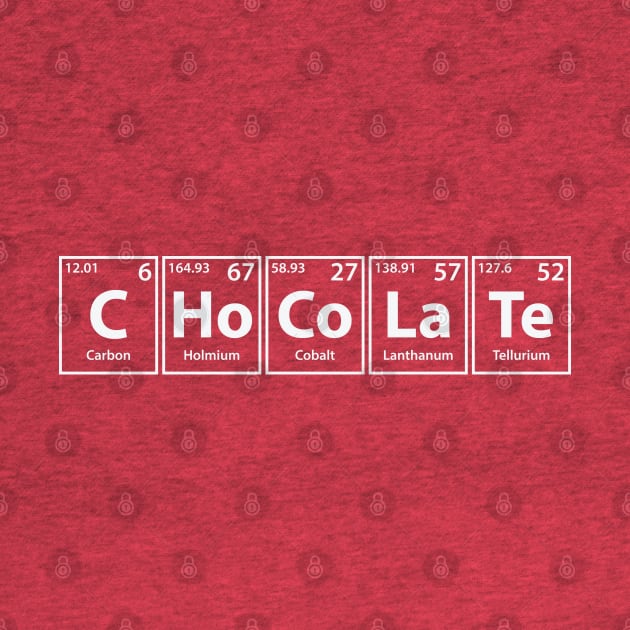 Chocolate Elements Spelling by cerebrands